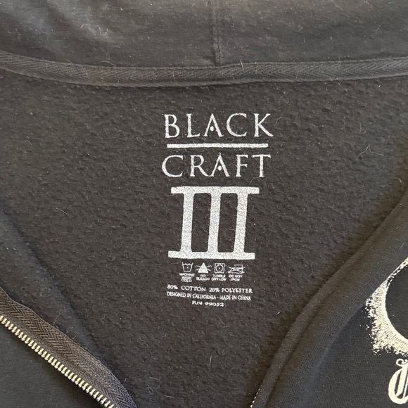 Blackcraft Cult Men's Black Lightweight Jacket - Picture 7 of 9